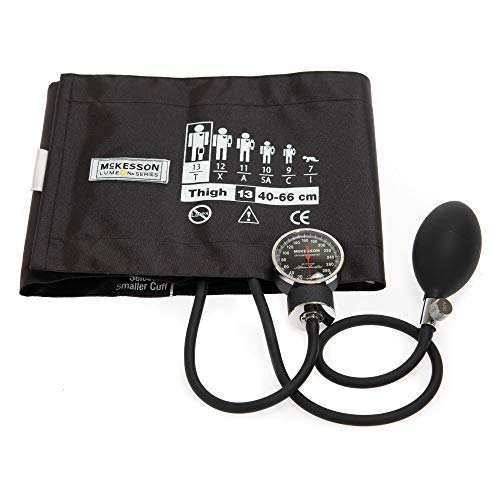 McKesson LUMEON Large Cuff Thigh Aneroid Sphygmomanometer with Cuff 01-720-13TBRGM 1per Box