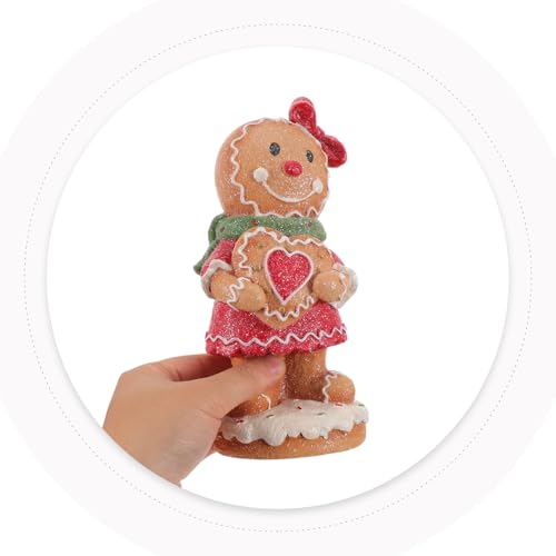 Présent de Noël original : figurine pain d'épice fille - 5