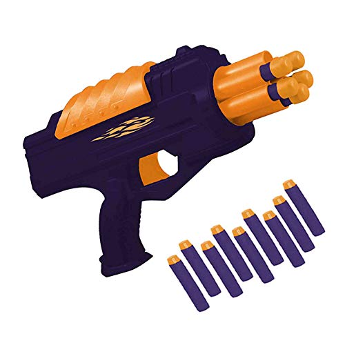 Hora da Disputa Lançador Com 9 Dardos - Unik Tous | Azul