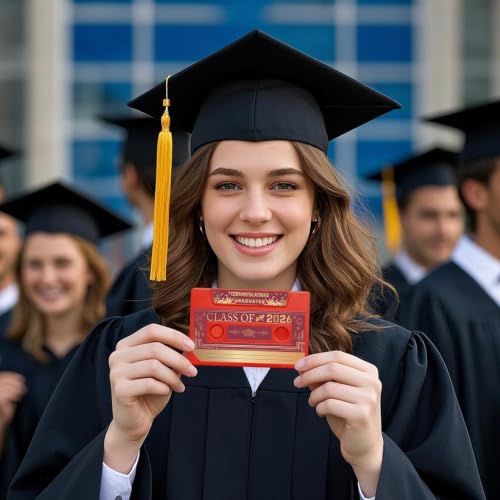 Tarjetas grabables con voz de felicitaciones: audio nítido para recuerdos de graduación 2