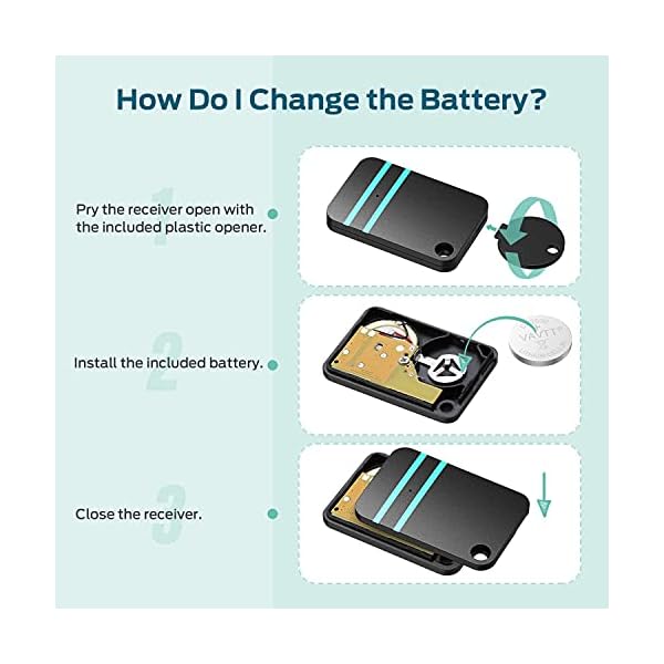 Key-Finder-Esky-80dB-RF-Item-Locator-with-100ft-Working-Range-Wireless-Wallet-Tracker-with-1-Transmitter-and-6-Receivers-for-Finding-Key-Remote-Pet-and-Wallet-Batteries-Included-Black Key-Finder-Esky-80dB-RF-Item-Locator-with-100ft-Working-Range-Wireless-Wallet-Tracker-with-1-Transmitter-and-6-Receivers-for-Finding-Key-Remote-Pet-and-Wallet-Batteries-Included-Black