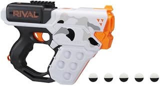 Nerf Rival Heracles XIX-500 Blaster - Camo Series - 5 Official Nerf Rival Rounds, Intergrated Round Storage, Breech Load
