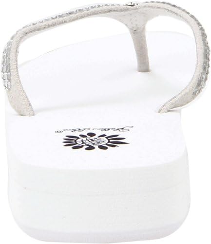 Yellow Box Women's Jello Sandal, White, 7 M US | Image 2