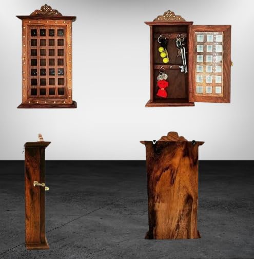 Amazon.com: Vintage Wooden Key Holder Solid Wood Best Key Box