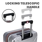 Spyder Traverse 29 Inch Large Expandable Hardside Upright Suitcase with 360° Spinner Wheels, TSA Approved Lock, Silver - Image 5