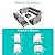 Muphyers 12-Piece Outdoor Patio Furniture Set Wicker Sectional Sofa Set, Patio Conversation Set with Thickened Cushions & Coffee Table for Garden, Backyard, Poolside, Grey