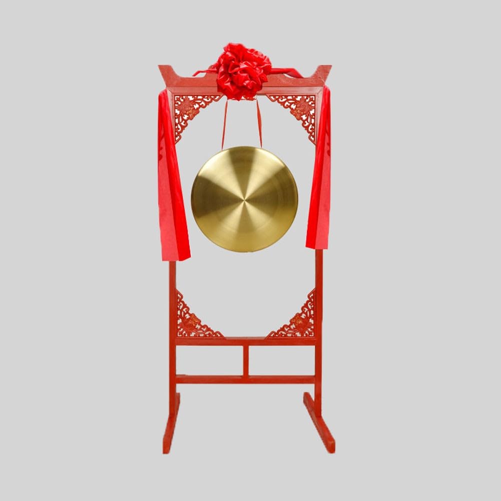 Gongs de bronce. Gong de celebración hecho a mano con mazo de 32 cm(2,36cm)