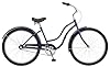 Schwinn Mikko Women's Cruiser Bike Line, Featuring 17-Inch/Medium Steel Step-Through Frames, 1-3-7-Speed Drivetrains, Full Front and Rear Fenders, and 26-Inch Wheels, Navy, Purple, Red, and Teal #5