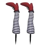 jambe de bois pirate Décoration Événementielle : Améliorez votre jardin avec ces piquets décoratifs pour intérieur/extérieur, servant d'accessoires festifs et de décors de fête adaptés à toutes les occasions saisonnières toute l'année