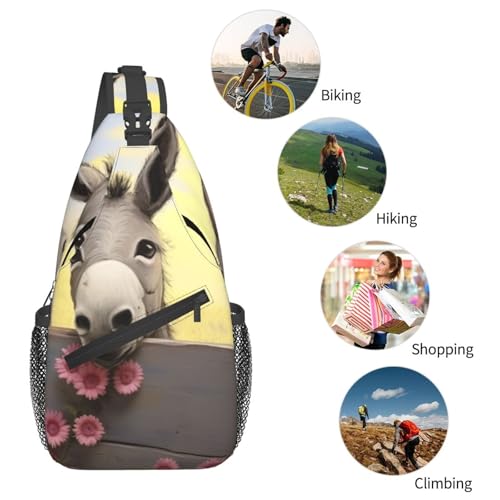 Bolso cruzado para hombre mochila deportiva de hombro miniatura 6