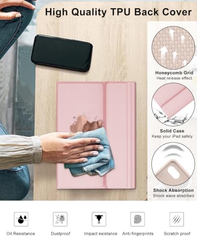 Image of Keyboard Case for Samsung Galaxy Tab S11 Ultra /S10 Ultra /S9 Ultra /S8 Ultra 14.6 inch, Magnetically Detachable Wireless Bluetooth Keyboard, Multi-Angle Stand, PU Leather Folio Cover with S Pen Holder