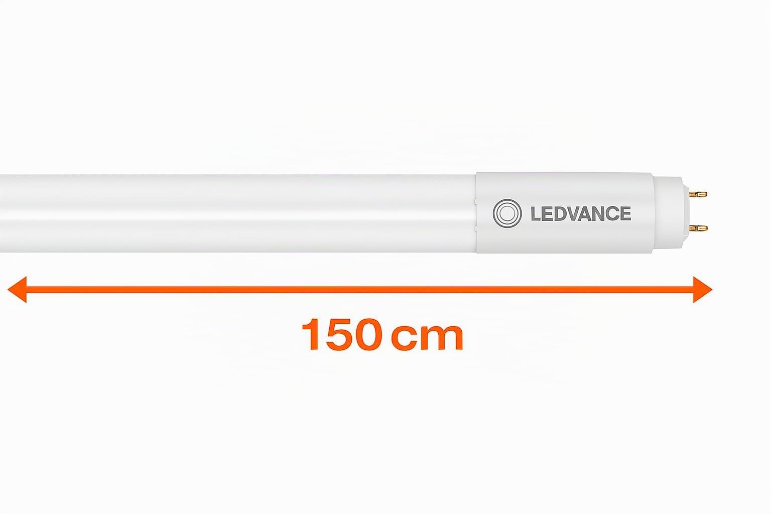 LEDVANCE 10x LED TUBE T8 Universal Ultra Output P, Kalt weiß, 23W, G13, 4000K, 3700lm, 230V, 150cm, Ersatz für 58W Leuchtstofflampe, 10er SPARPACK