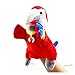 Fangzwl Marioneta Simulación Pájaro Suave Parrot de Parrote Mano de Pollos Muñecas Relleno Muñeca Juguete Niños Regalo Dedos Pupones Mano Puppets Cuentan Historia para niños (Color : Red)
