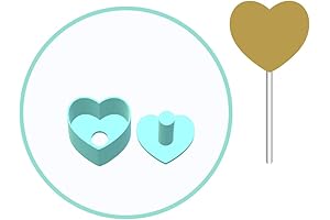 Heart Cake Pop Mold: Delectable Silicone Cookie Cutters for All Occasions