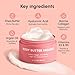 MAREE Moisturizer Body Butter Mousse - Whipped Body Butter for Women Smell Good - Facial Moisturizer for Dry Skin - Face Hand Body Cream for Women & Men with Marine Collagen, Shea Butter & Argan Oil