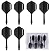WayArrival Integrated Dart Flights and Shafts - 6 Pack PP Material 2BA Molded Flights with Stems, Durable & Lightweight Design for Enhanced Performance​