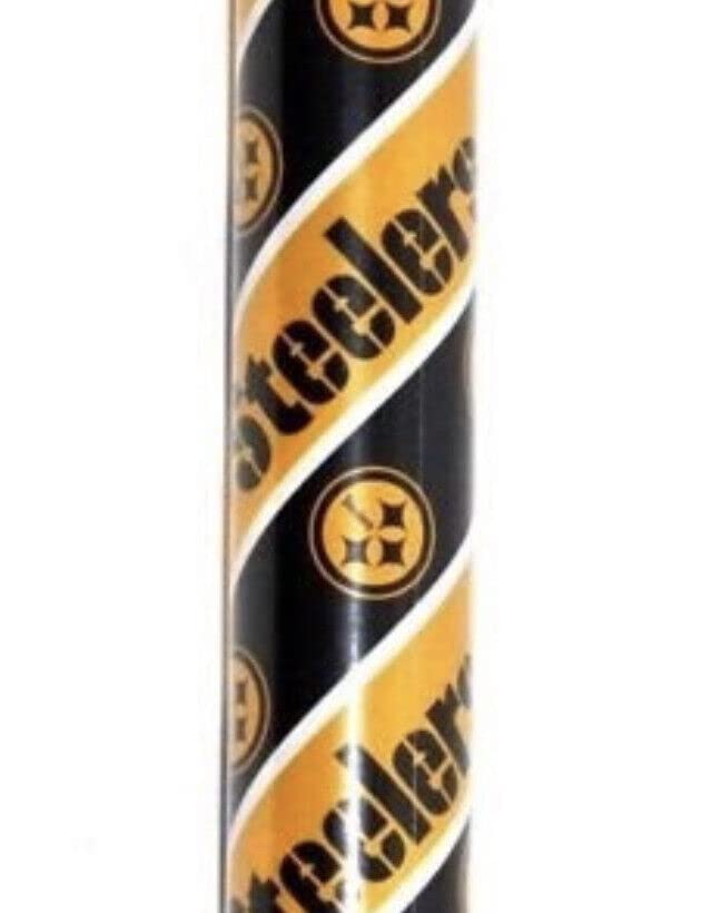 Amazon.com: Pittsburgh Steelers Team Gift Wrapping Paper, 20 Sqft (2.5 Ft X  2.67 Yd) Holiday Christmas : Health & Household