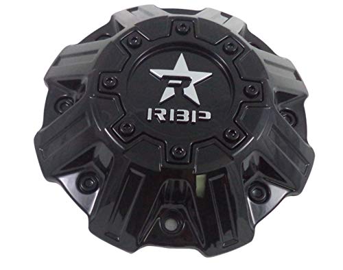 RBP Wheels C-1012B / T800L213-H44 Gloss Black Custom Wheel Center Caps (1 CAP)