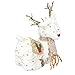 Decorazione Natalizia Rudolph Peluche Renna: Figurine Home Desktop da Collezione Dolls Piecili Bambole Festa Vacanze Forniture per Feste Seduta Tavolo Ornamento Stile 1