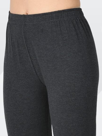 Image of Robinbosky Premium Stretchable Cotton Ankle Legging for Women | Suitable for Formal wear & Casual wear | High-End Elastic Makes The Leggings Squat Proof and Durable for Travel, Yoga, & Workout.