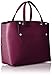 Sheer Genius Tote Bag, Crimson-Black/Crimson, One Size