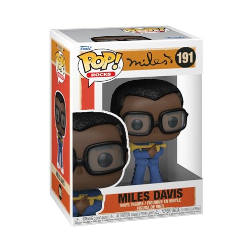 Funko Pop! Icons: Miles Davis - Figura de Vinilo Coleccionable - Idea de Regalo- Mercancia Oficial - Juguetes para Niños y Adultos - Music Fans - Muñeco para Coleccionistas y Exposición
