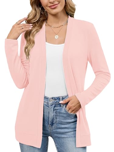Image of Heymoments Cardigan for Women Long Sleeve Lightweight Sweaters