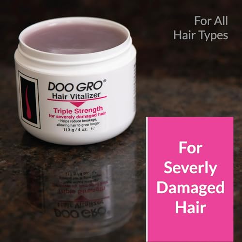 DOO GRO Hair Vitalizer Triple Strength for Severely Damaged Hair, 4 oz (Pack of 12)