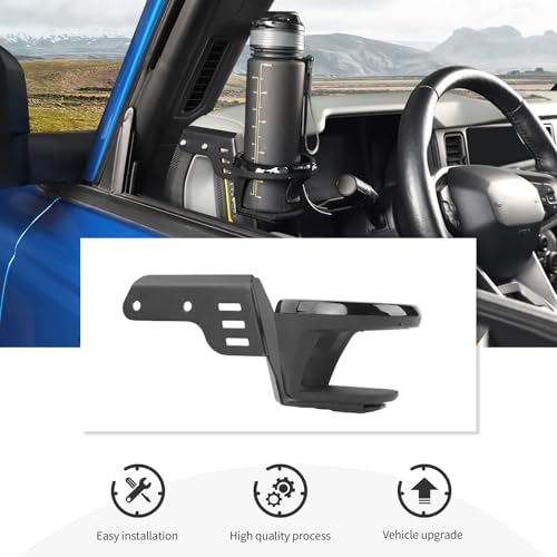 Portavasos para Ford Bronco 2021-2026 lado conductor miniatura 5