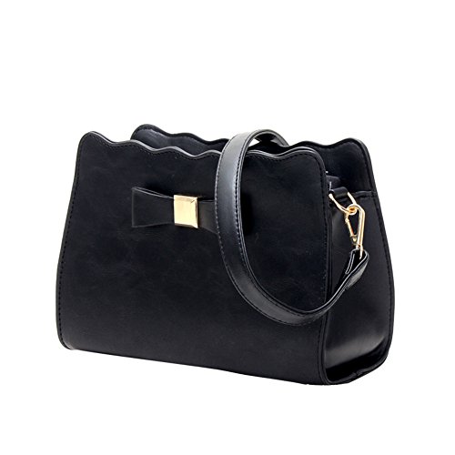 Sac à bandoulière femme et messenger bag d'été style coréen rétro avec son élégant nœud chic