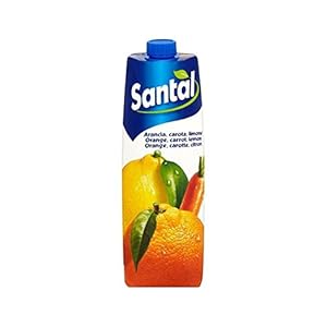 Bevanda Arancio Carota E Limone 1L Frutta Santal (Confezione da 4)