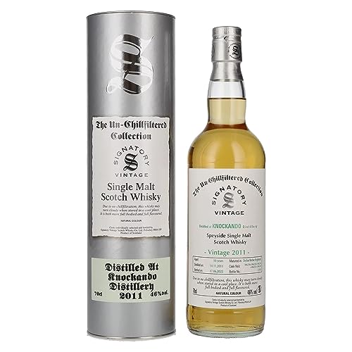 Signatory Vintage KNOCKANDO 12 Years Old The Un-Chillfiltered Collection Whisky (1 x 0.7 l)