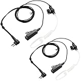 Compatible with Motorola CP200 CP200D Earpiece, BPR40 CP100D CP185 RDM2070D Two Way Radio Headset,Walkie Talkie Earpiece with Mic,Earpiece for Motorola Walkie Talkie Radio
