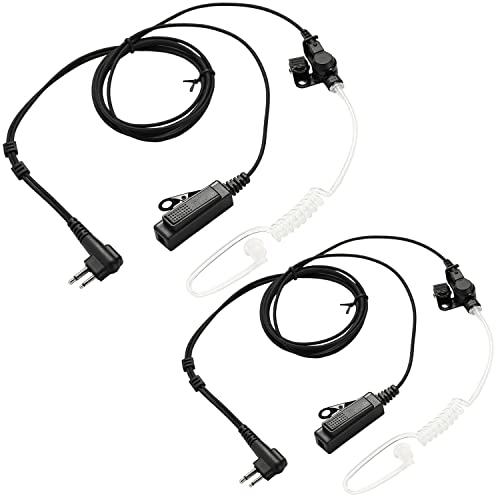 Compatible with Motorola CP200 CP200D Earpiece, BPR40 CP100D CP185 RDM2070D Two Way Radio Headset,Walkie Talkie Earpiece with Mic,Earpiece for Motorola Walkie Talkie Radio