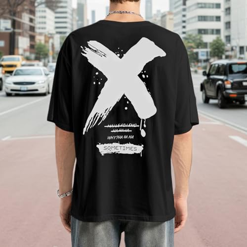 3 Pack Men's Short Sleeve Crewneck Cotton T-Shirt Moisture Wicking Graphic Print Casual Athletic Shirts3