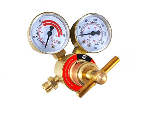SÜA - Oxygen and Acetylene Regulators Welding Gas Gauges Pair - Rear Entry - LDB series - Check all the pictures and read the full description of this product to make sure it fits your tanks and hoses