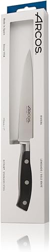 Miniatura 2 de Arcos Forged Riviera Series - SuelaCuchillo de pescado de 7 pulgadas - Hoja de acero inoxidable de nitrum - Mango negro de polioximetileno (POM) -