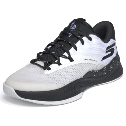 Image of Skechers Men's SKX Nexus Basketball Shoe | 5GEN Midsole Cushioning, Move Foam Insole, Breathable Mesh Upper, Torsion Stability Plate, Goodyear Rubber Outsole