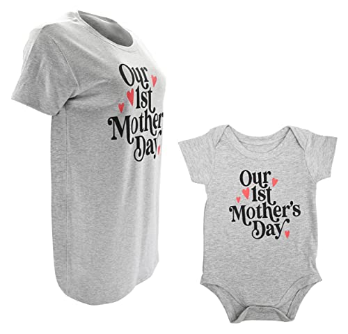 Image of Baby Boys Girls One Piece Outfit Set Short Sleeve Bodysuit