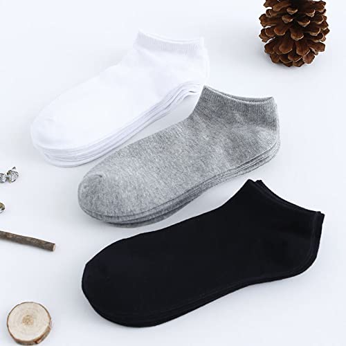 RICHBULL 100 Pairs Thin Low Cut Ankle Socks for Men & Women Bulk Socks,Breathable Casual Socks Athletic Sock Wholesale3