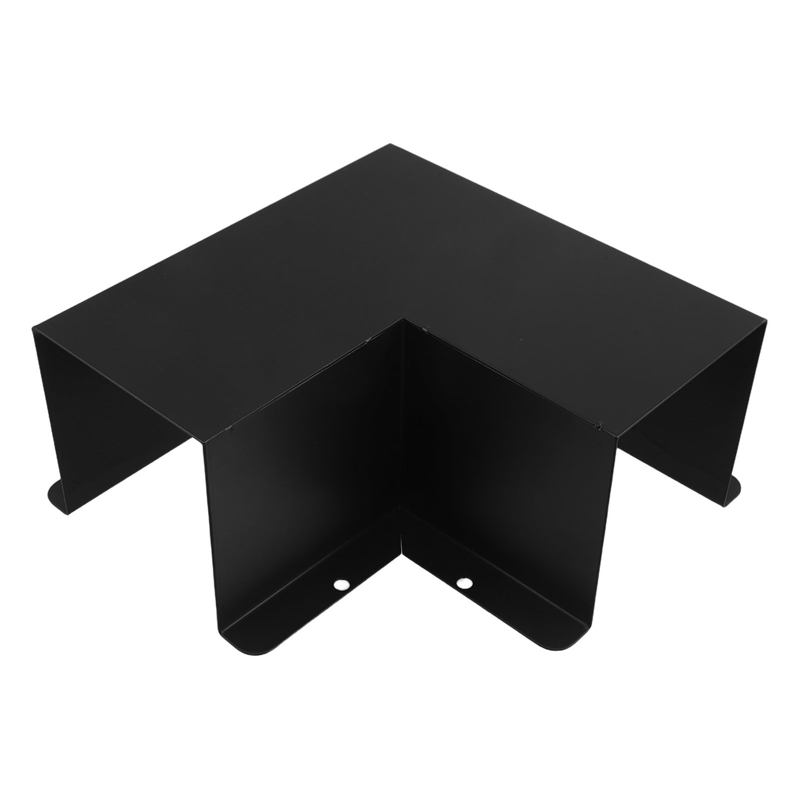 BESTOYARD Cubierta Metálica Resistente y Duradero Accesorio Decorativo para Cables con Codo Plano para Instalación Segura para Aire Acondicionado