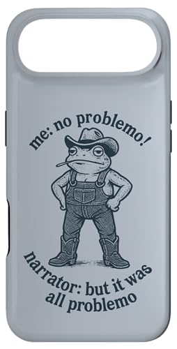 Western Frog Meme Me No Problem i[^[ JE{[C X}zP[X iPhone Air p