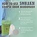 SMELLEZE Reusable Corpse Smell Deodorizer Pouch - Deodorizes Homes, Morgues, Funeral Homes, Hospitals, Nursing Homes, Ambulances, Body Bags & Furniture, 150 Sq. Ft. Coverage