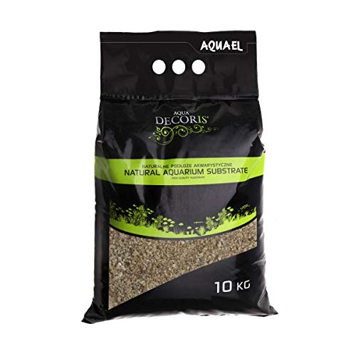 AQUAEL Quartz - Gravel - Gravel de Cuarzo Fino para Fondo de Acuario (1,6-4 mm, 10 kg)