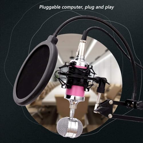 Image of Drumstone 10 𝒀𝒆𝒂𝒓𝒔 𝑾𝒂𝒓𝒓𝒂𝒏𝒕𝒚 Small Condenser Microphone with Tripod Stand | USB Plug & Play Studio Mic for PC, Laptop, Live Streaming, Chat, Singing, K Song & Online Recording