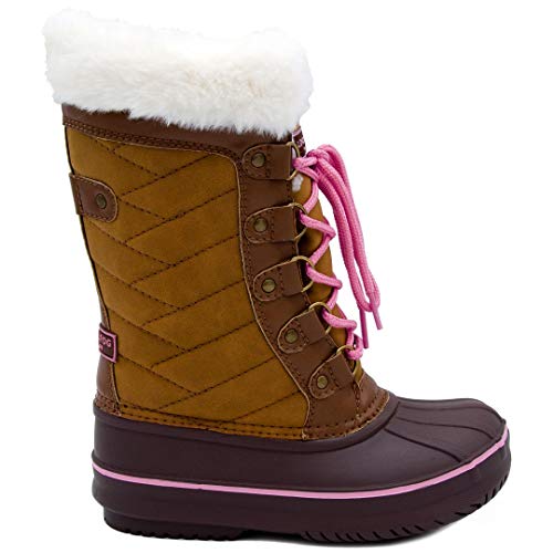 LONDON FOG Girls Beckenham Cold Weather Snow Boot2