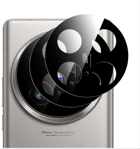 Image of Xmon Back Camera Lens Protector for Vivo X100 (1 Pack) Premium Camera Glass Protector Guard, Anti-Scratch, Ultra-Clear, Easy Installation