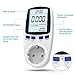 immagine 2Gafild Misuratore dei costi energetici,Misuratore di Consumo Dell'Energia Elettrica con Schermo LCD,Display LCD Retroilluminato,3680W