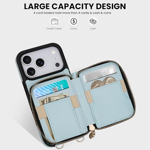 Keallce Wallet Case for iPhone 18 Pro/17 Pro with Crossbody Card Holder by Keallce - Used condition - Image 2