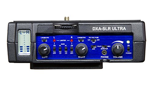 Adaptateur XLR actif BeachTek DXA-SLR ULTRA avec préamplis à faible bruit